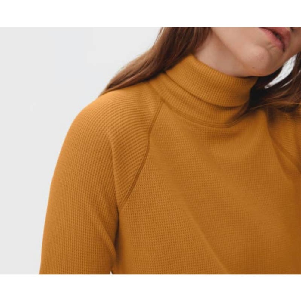 Everlane Turtleneck Waffle Tee - Picture 2 of 6